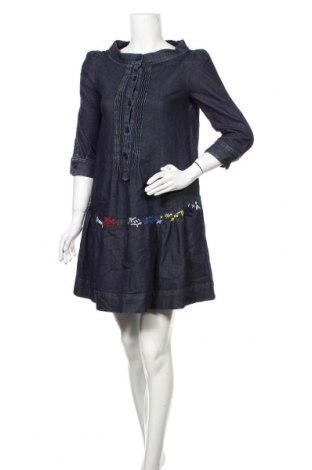 Sukienka Love Moschino, Rozmiar S, Kolor Niebieski, 98% bawełna, 2% elastyna, Cena 838,28 zł