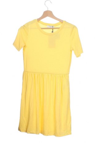 Kleid Pieces, Größe XS, Farbe Gelb, 68% Modal, 32% Polyester, Preis 12,45 €