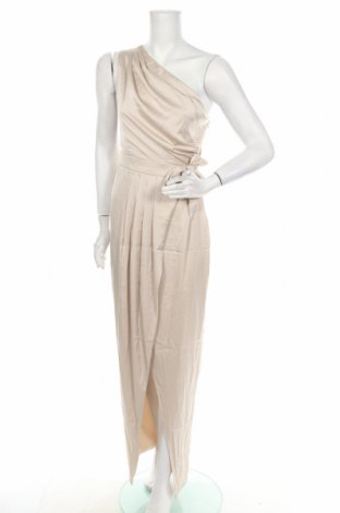 Šaty  TFNC London, Velikost M, Barva Béžová, 97% polyester, 3% elastan, Cena  1 498,00 Kč