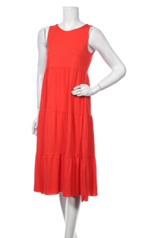 Φόρεμα Tom Tailor, Μέγεθος M, Χρώμα Πορτοκαλί, 65% πολυεστέρας, 35% βισκόζη, Τιμή 22,73 €