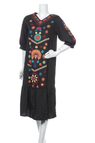 Φόρεμα Zanzea, Μέγεθος M, Χρώμα Μαύρο, 95% πολυεστέρας, 5% ελαστάνη, Τιμή 41,57 €