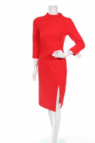Šaty  Zara, Velikost S, Barva Červená, 93% polyester, 7% elastan, Cena  513,00 Kč