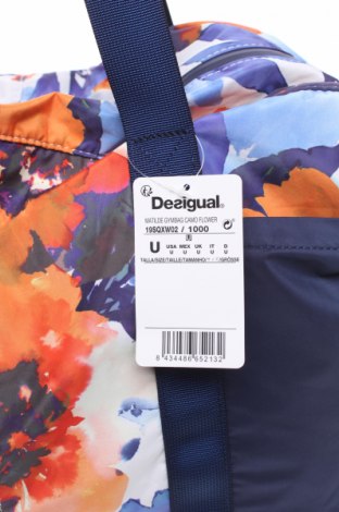 Сак Desigual, Цвят Многоцветен, Текстил, Цена 75,60 лв.
