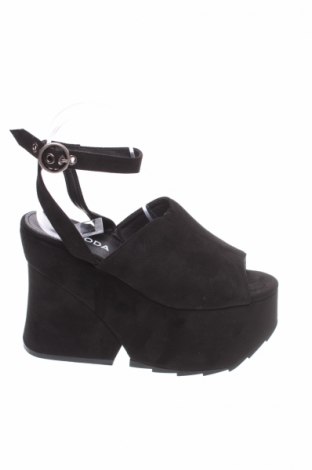 Sandale La Moda, Mărime 36, Culoare Negru, Textil, Preț 176,15 Lei