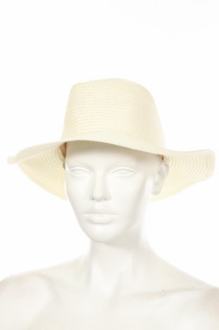 Καπέλο, Χρώμα Εκρού, Άλλα υλικά, Τιμή 5,95 €