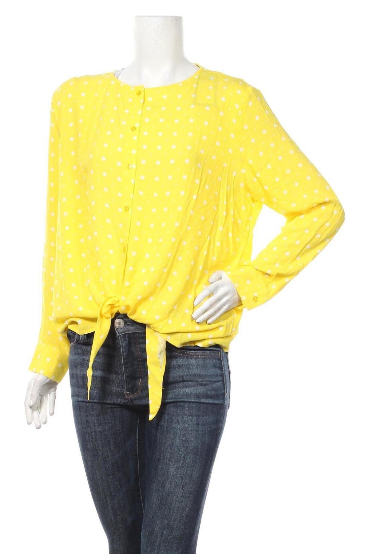 Дамска риза Zero, Размер XL, Цвят Жълт, Цена 8,90 лв.