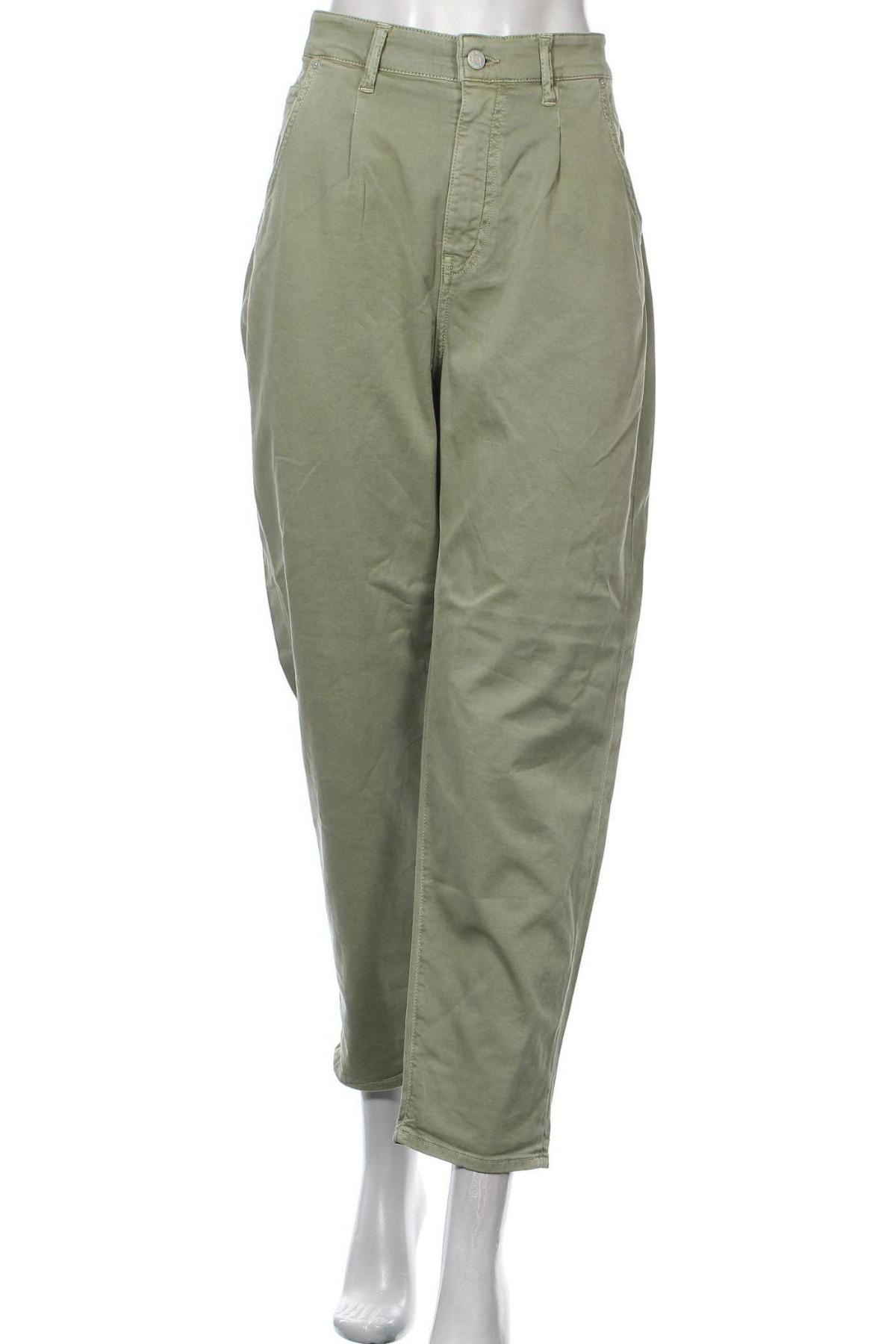 Damskie spodnie Mavi, Rozmiar L, Kolor Zielony, 98% bawełna, 2% elastyna, Cena 99,29 zł