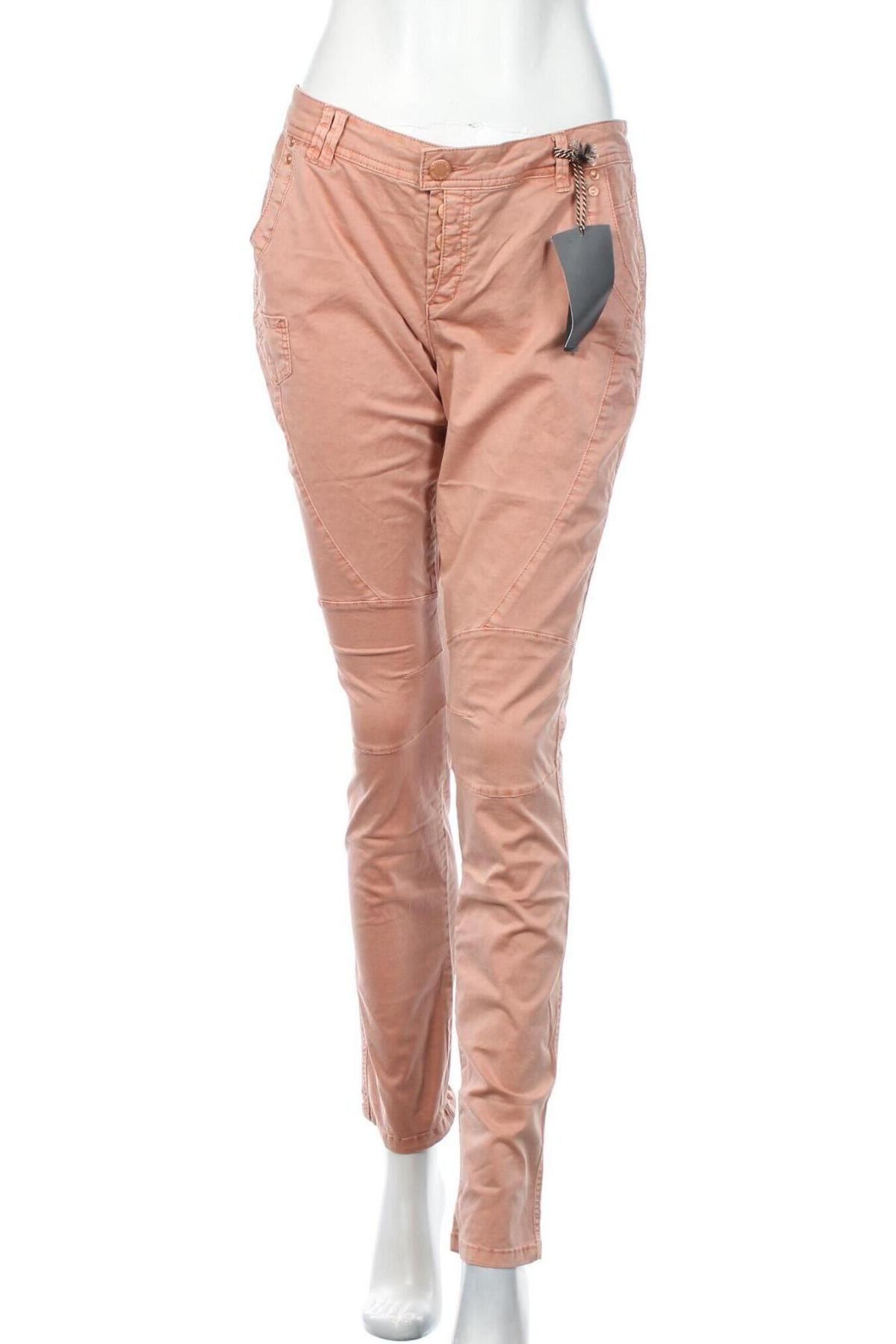 Дамски панталон Street One, Размер XL, Цвят Оранжев, 98% памук, 2% еластан, Цена 41,65 лв.