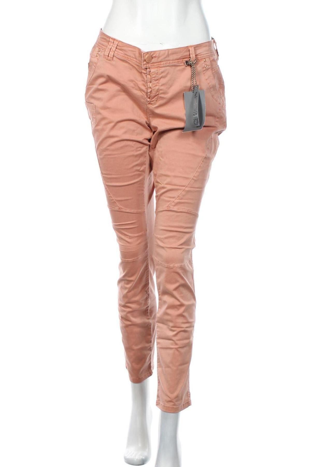 Дамски панталон Street One, Размер L, Цвят Розов, 98% памук, 2% еластан, Цена 33,32 лв.