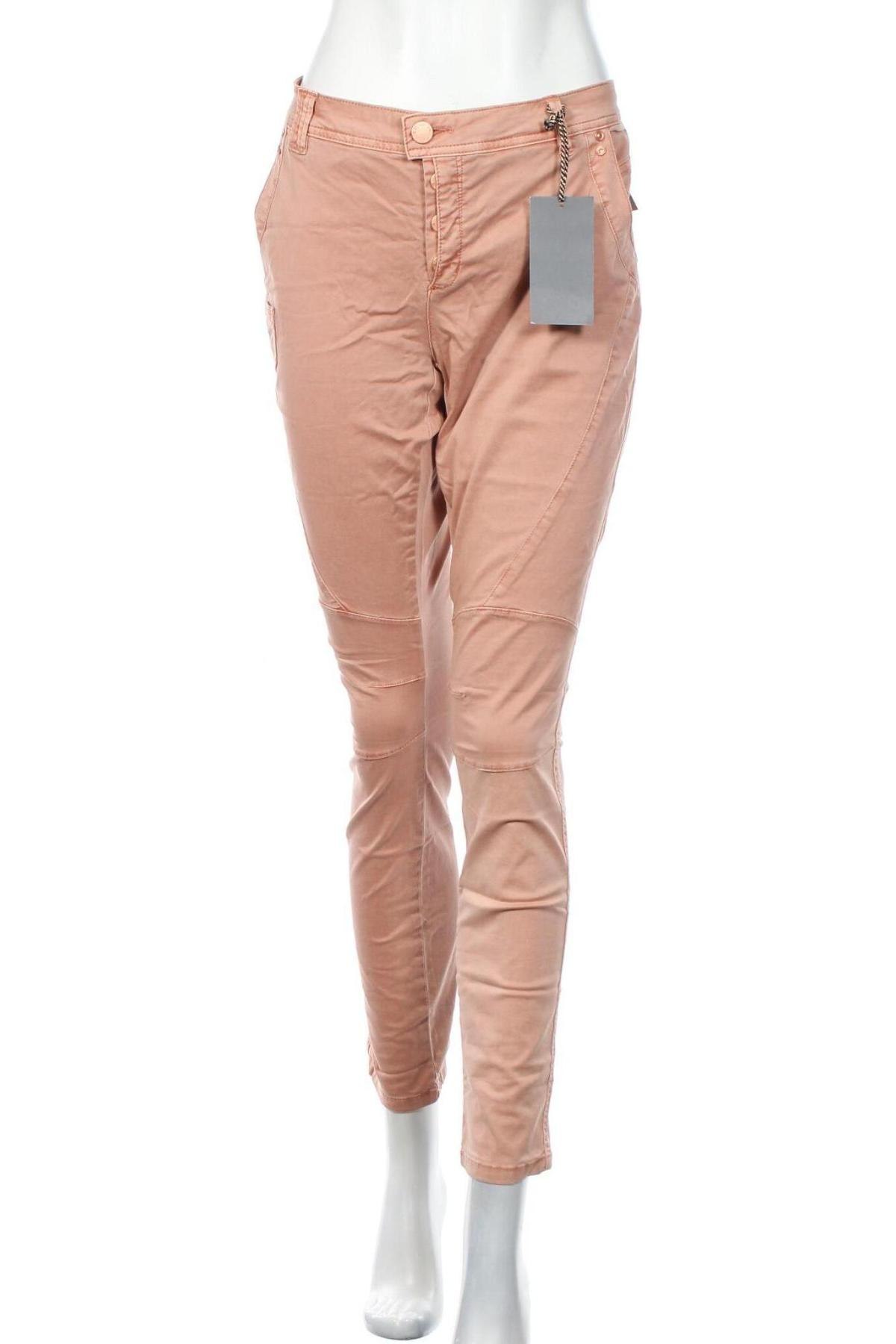 Дамски панталон Street One, Размер XL, Цвят Розов, 98% памук, 2% еластан, Цена 33,32 лв.