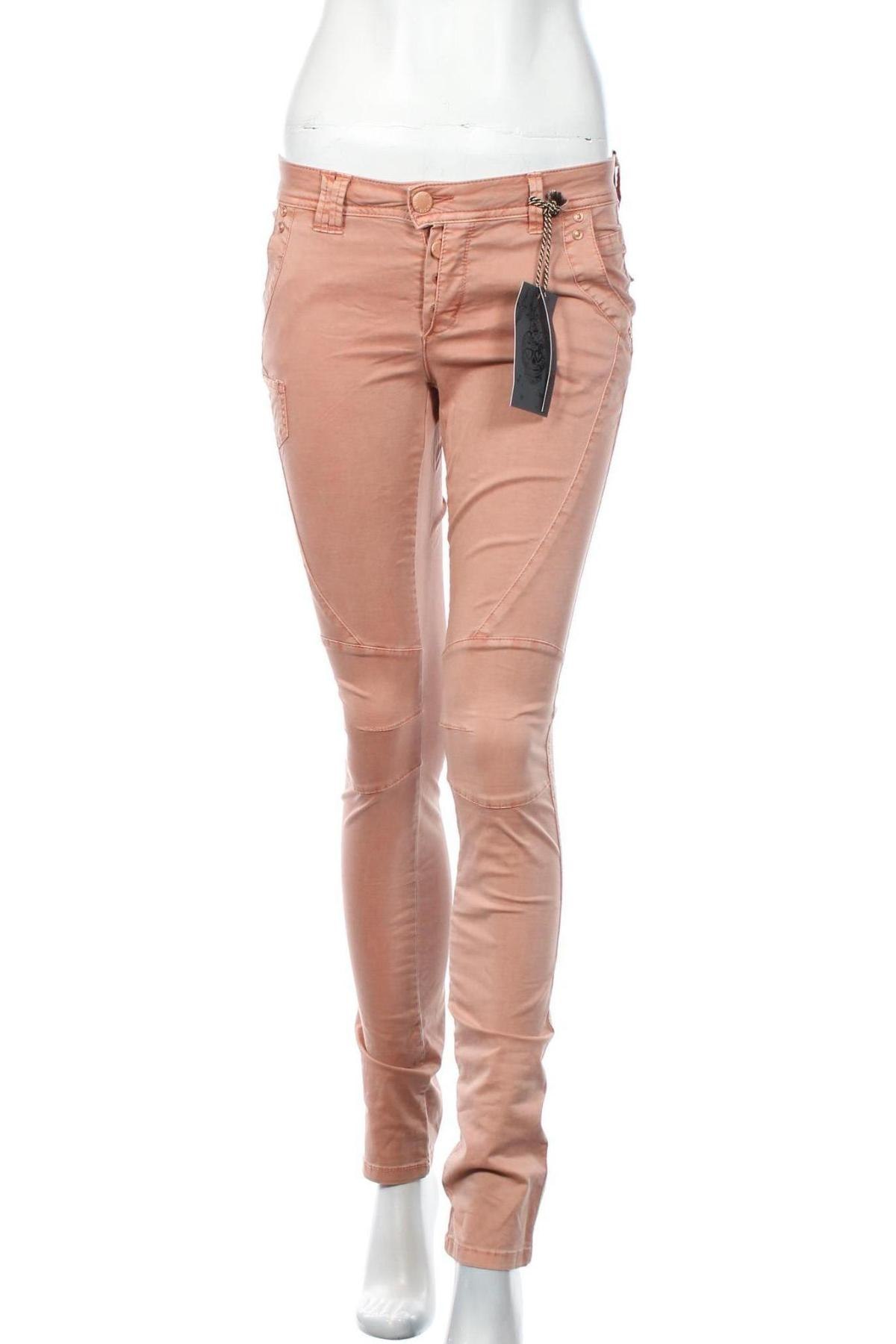 Дамски панталон Street One, Размер S, Цвят Оранжев, 98% памук, 2% еластан, Цена 41,65 лв.