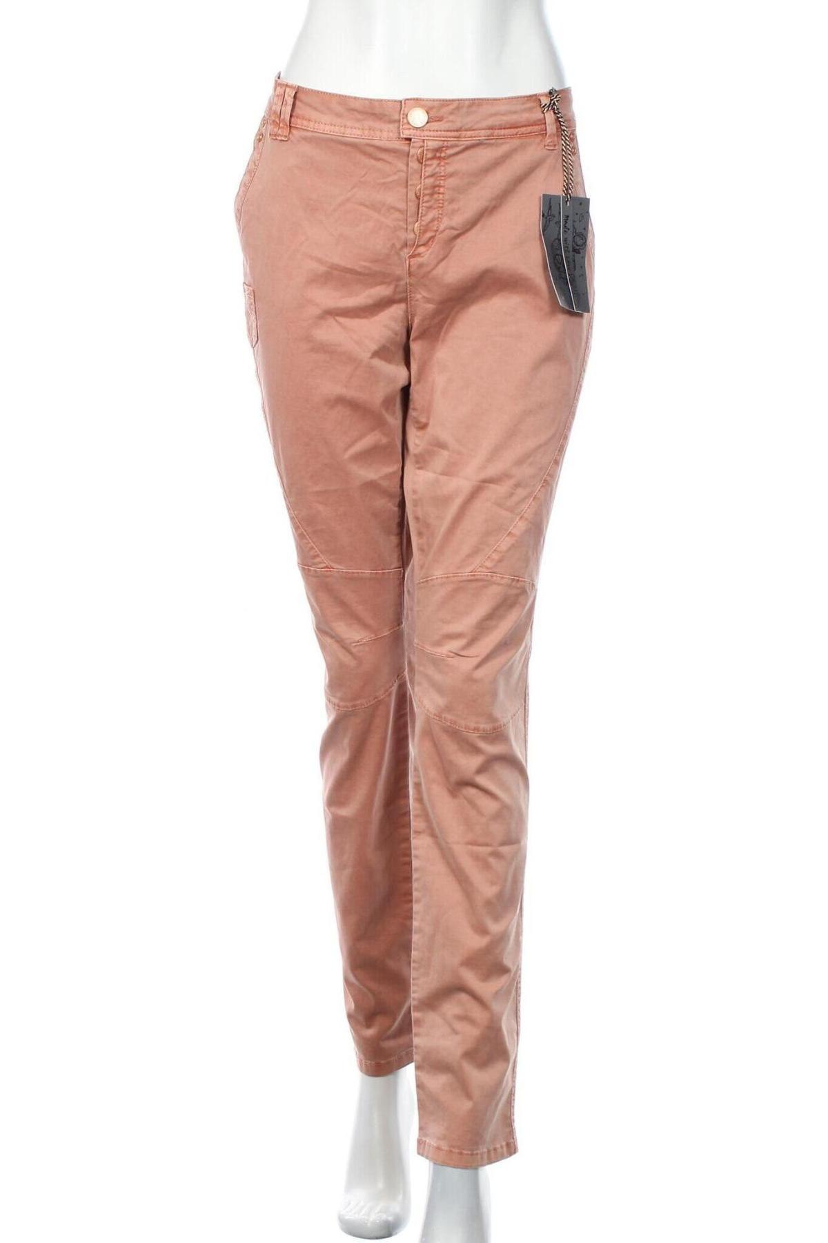 Дамски панталон Street One, Размер XXL, Цвят Оранжев, 98% памук, 2% еластан, Цена 41,65 лв.