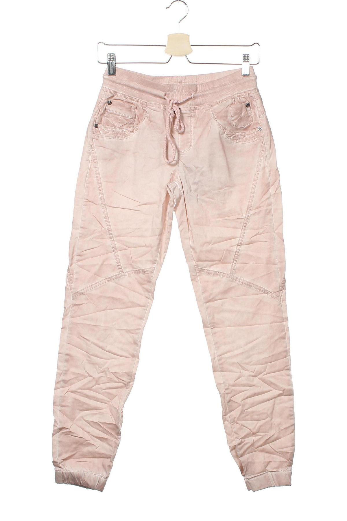 Дамски панталон Street One, Размер XS, Цвят Розов, 98% памук, 2% еластан, Цена 41,65 лв.