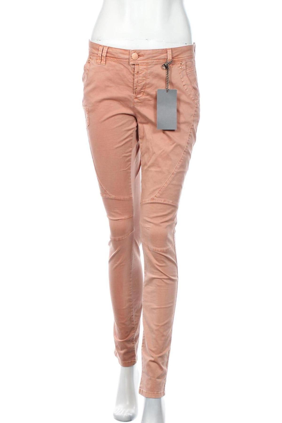 Дамски панталон Street One, Размер M, Цвят Розов, 98% памук, 2% еластан, Цена 33,32 лв.
