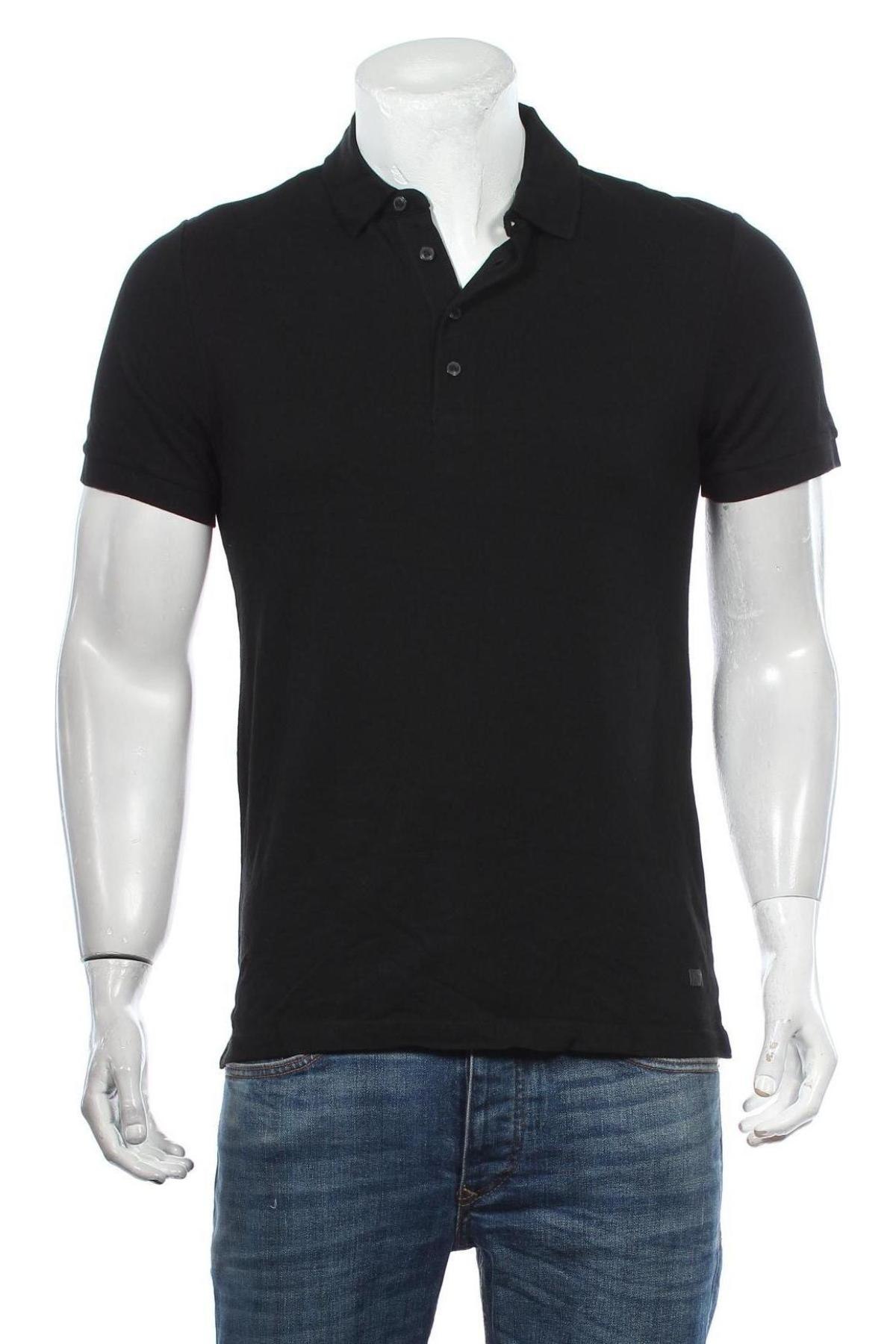 Ανδρικό t-shirt S.Oliver Black Label, Μέγεθος M, Χρώμα Μαύρο, 50% βαμβάκι, 50% μοντάλ, Τιμή 26,68 €
