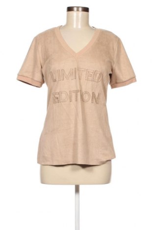 Γυναικεία μπλούζα Ambika, Μέγεθος M, Χρώμα  Μπέζ, Τιμή 13,14 €