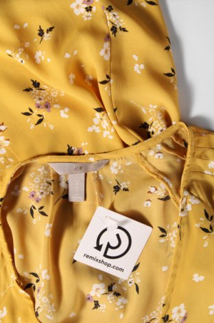 Дамска блуза H&M, Размер M, Цвят Жълт, Цена 21,25 лв.