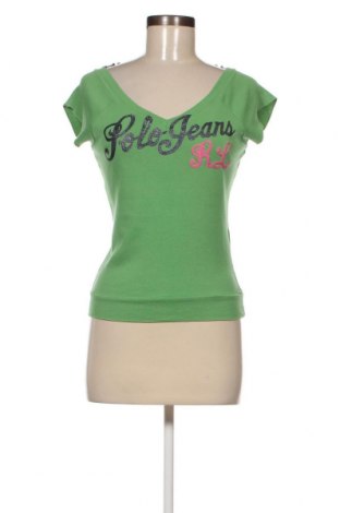 Γυναικεία μπλούζα Polo Jeans Company by Ralph Lauren, Μέγεθος S, Χρώμα Πράσινο, Τιμή 36,19 €