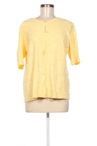 Γυναικεία ζακέτα Christopher & Banks, Μέγεθος XL, Χρώμα Κίτρινο, Τιμή 19,98 €