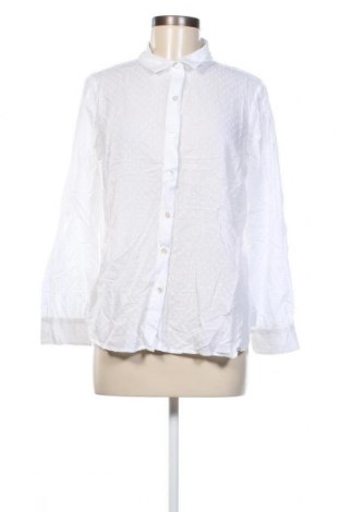 Дамска риза Cortefiel, Размер M, Цвят Бял, Цена 87,00 лв.