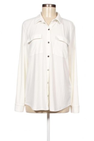 Γυναικείο πουκάμισο DKNY, Μέγεθος L, Χρώμα Εκρού, Τιμή 106,39 €