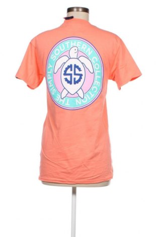 Дамска тениска Simply Southern, Размер S, Цвят Оранжев, Цена 9,75 лв.
