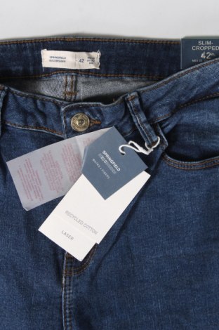Dámske džínsy  Springfield, Veľkosť L, Farba Modrá, Cena  54,12 €