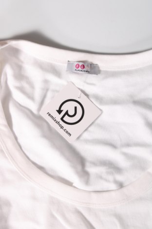 Γυναικείο αμάνικο μπλουζάκι Flash Lights, Μέγεθος XL, Χρώμα Λευκό, Τιμή 10,82 €