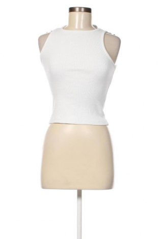 Γυναικείο αμάνικο μπλουζάκι Nasty Gal, Μέγεθος XS, Χρώμα Λευκό, Τιμή 9,02 €
