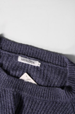 Γυναικείο πουλόβερ MissLook, Μέγεθος M, Χρώμα Μπλέ, Τιμή 23,51 €