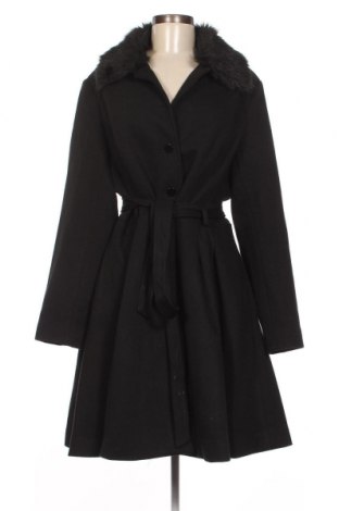 Γυναικείο παλτό City Chic, Μέγεθος M, Χρώμα Μαύρο, Τιμή 105,15 €