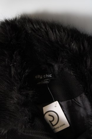 Γυναικείο παλτό City Chic, Μέγεθος M, Χρώμα Μαύρο, Τιμή 105,15 €