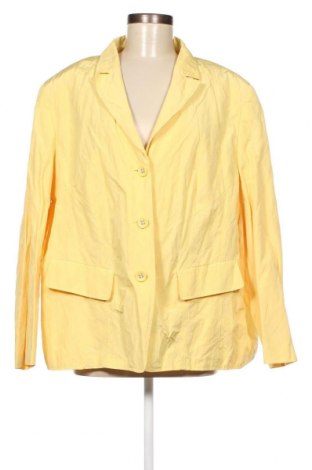 Γυναικείο μπουφάν Barbara Lebek, Μέγεθος 3XL, Χρώμα Κίτρινο, Τιμή 55,05 €