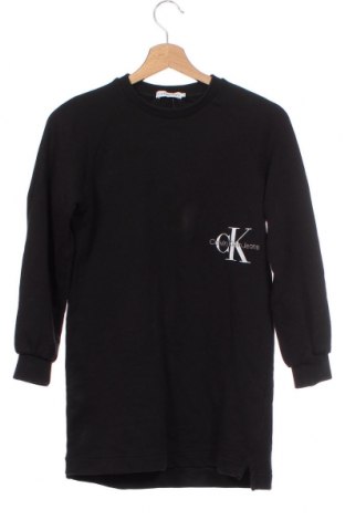 Tunică pentru copii Calvin Klein Jeans, Mărime 10-11y/ 146-152 cm, Culoare Negru, Preț 191,84 Lei
