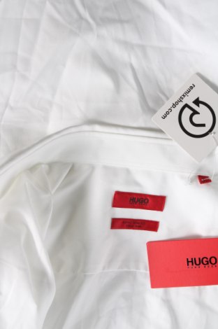Ανδρικό πουκάμισο Hugo Boss, Μέγεθος M, Χρώμα Λευκό, Τιμή 116,00 €