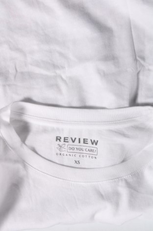 Мъжка тениска Review, Размер XS, Цвят Бял, Цена 35,00 лв.