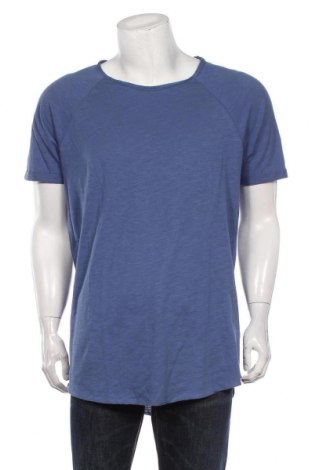 Tricou de bărbați Review, Mărime XL, Culoare Albastru, Preț 69,08 Lei