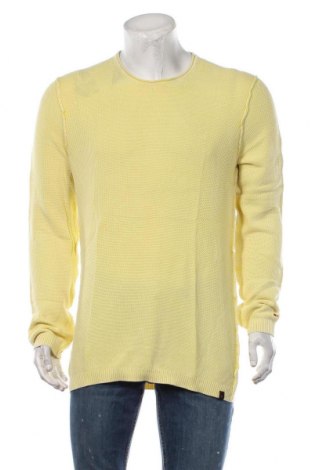 Мъжки пуловер Emilio Adani, Размер XL, Цвят Жълт, Цена 9,57 лв.