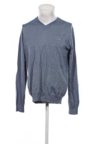 Мъжки пуловер Lacoste, Размер M, Цвят Син, Цена 130,80 лв.
