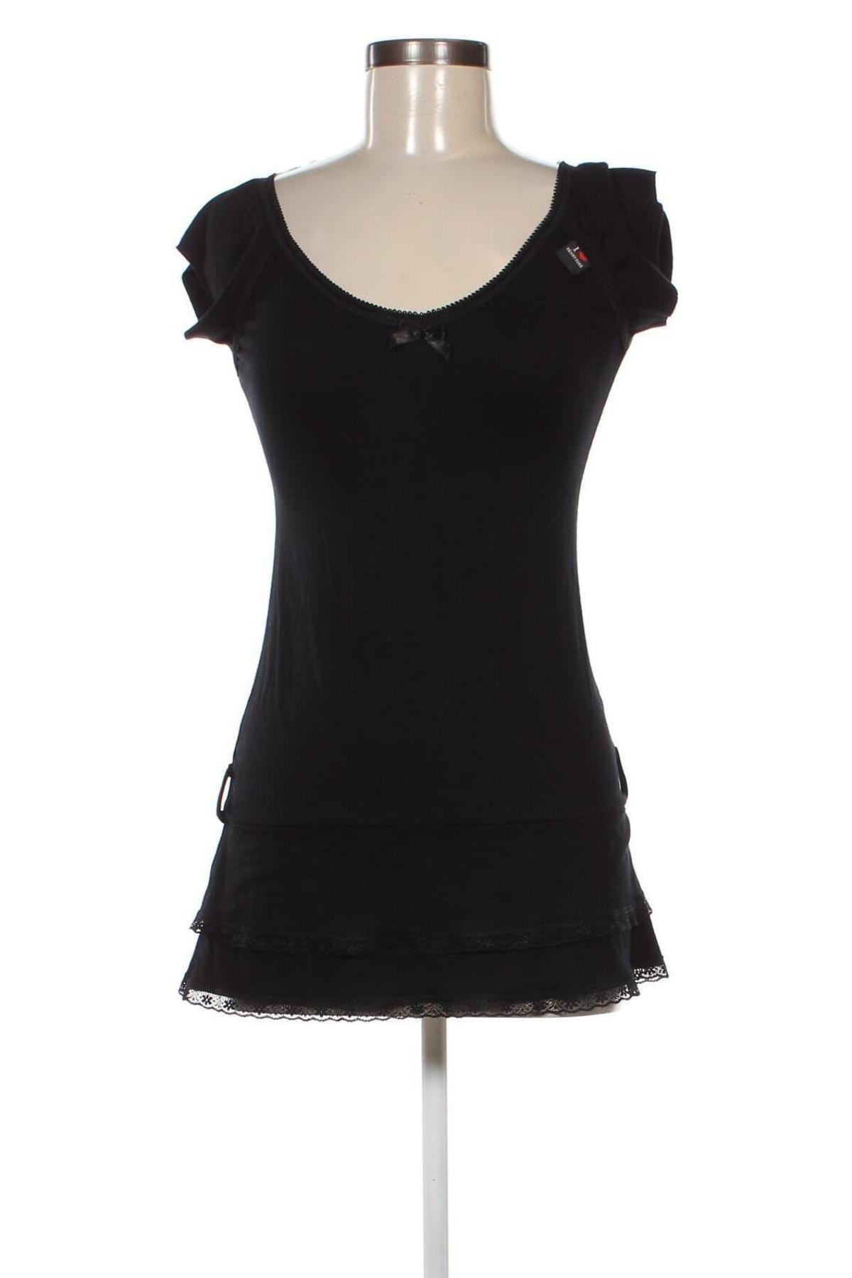 Γυναικεία μπλούζα Denny Rose, Μέγεθος S, Χρώμα Μαύρο, Τιμή 29,69 €
