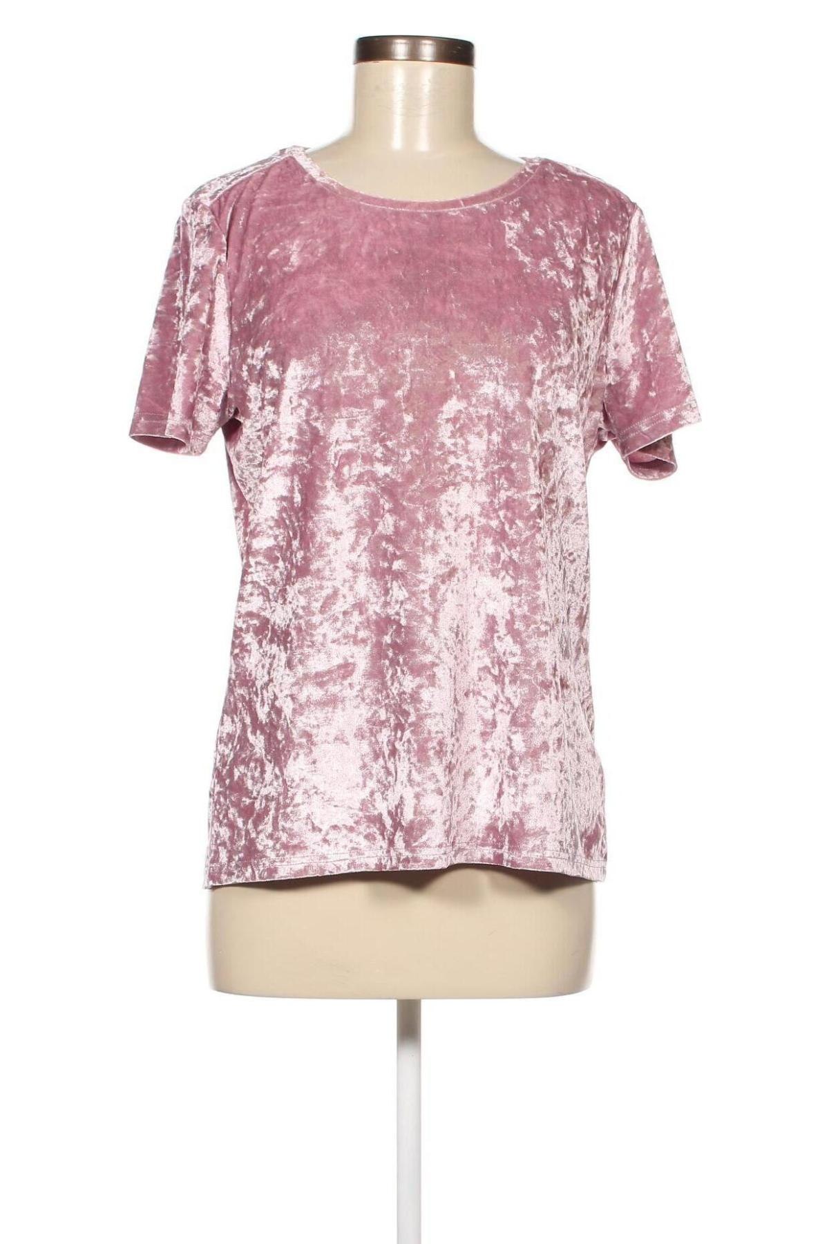 Γυναικεία μπλούζα Liz Devy, Μέγεθος L, Χρώμα Ρόζ , Τιμή 3,56 €