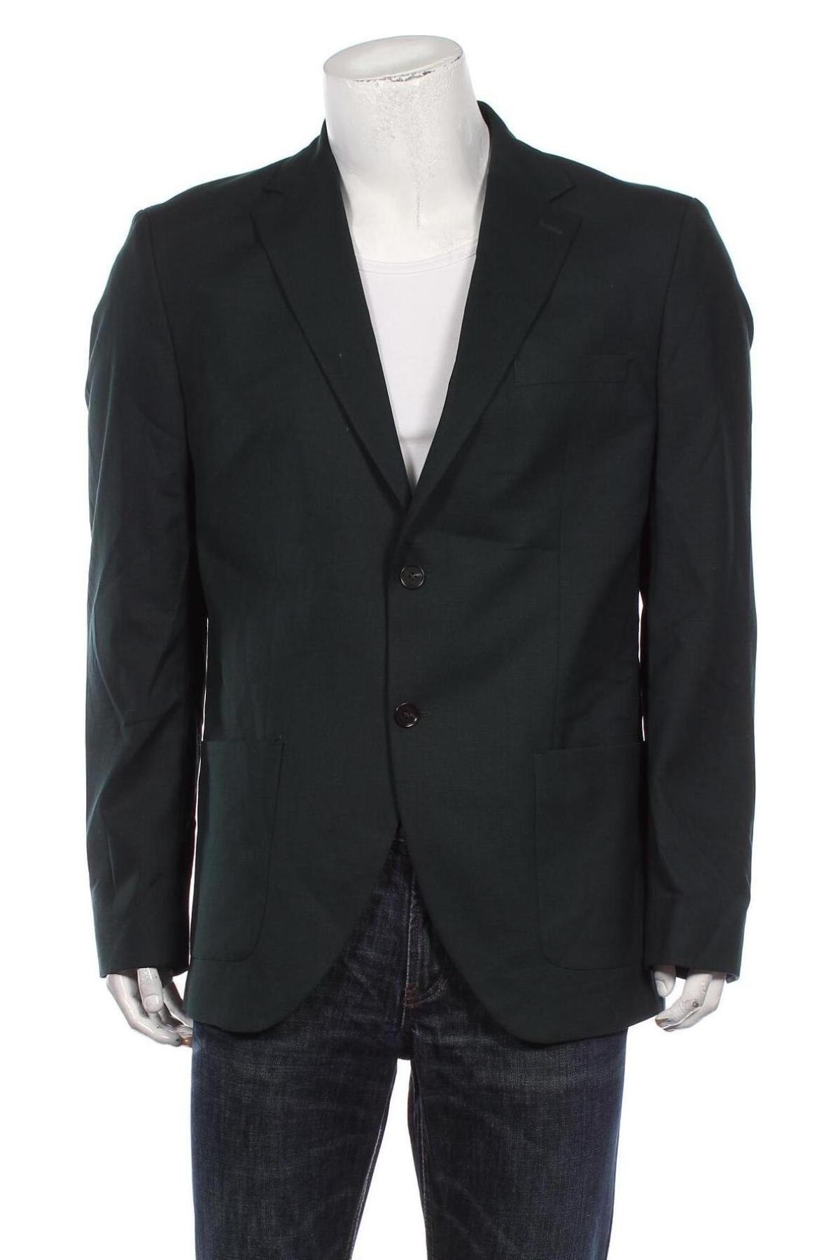 Pánske sako  Selected Homme, Veľkosť XL, Farba Zelená, Cena  130,41 €