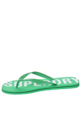 Γυναικείες παντόφλες Superdry, Μέγεθος 46, Χρώμα Πράσινο, Τιμή 7,01 €