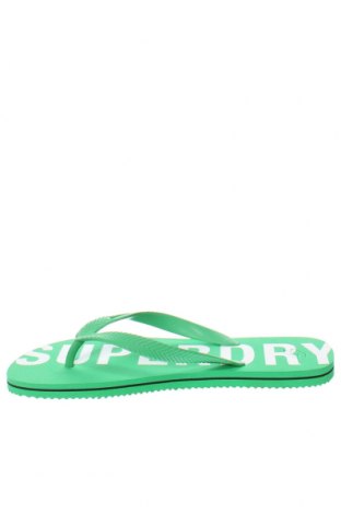Γυναικείες παντόφλες Superdry, Μέγεθος 44, Χρώμα Πράσινο, Τιμή 7,01 €