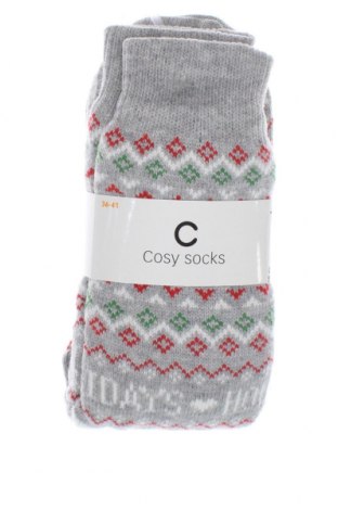 Socken Cubus, Größe S, Farbe Grau, Preis 10,02 €