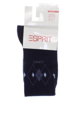 Чорапи Esprit, Размер S, Цвят Син, Цена 12,00 лв.