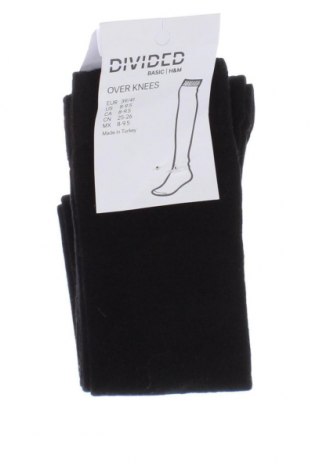 Чорапи H&M Divided, Размер M, Цвят Черен, Цена 25,00 лв.