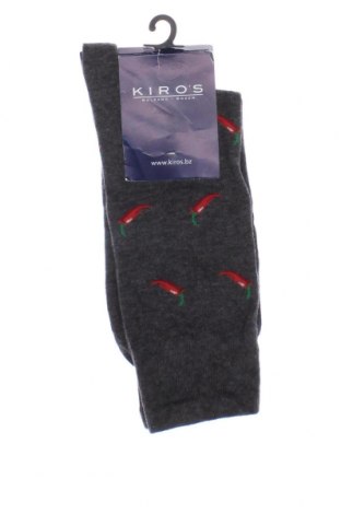 Чорапи Kiro's, Размер M, Цвят Сив, Цена 17,10 лв.