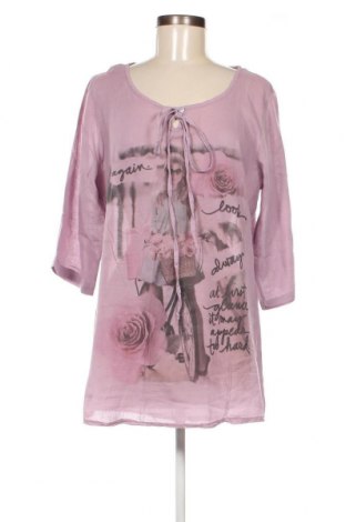 Damen Shirt, Größe L, Farbe Aschrosa, Preis 4,37 €