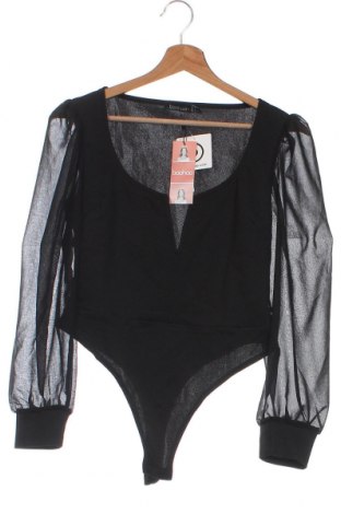 Γυναικεία μπλούζα-Κορμάκι Boohoo, Μέγεθος M, Χρώμα Μαύρο, Τιμή 6,55 €